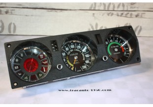 BLOC COMPTEUR JAEGER 3 CADRANS 200 km/h 12V...CITROEN ID DS aprés 1969