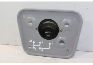 PLANCHE DE TABLEAU DE BORD AV AMPEREMETRE JAEGER...2CV  A AZ  après 1956