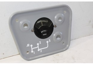 PLANCHE DE TABLEAU DE BORD AV AMPEREMETRE JAEGER...2CV  A AZ  après 1956