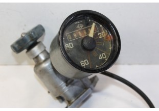 COMPTEUR DE VITESSE ED VEGLIA 80KM/H avec MECANISME D'ESSUIE GLACE...CITROEN 2CV AZ 1954/61