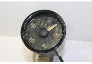 COMPTEUR DE VITESSE ED VEGLIA 80KM/H avec MECANISME D'ESSUIE GLACE...CITROEN 2CV AZ 1954/61