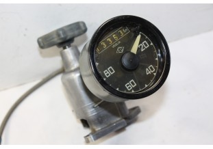 COMPTEUR DE VITESSE ED VEGLIA 80KM/H avec MECANISME D'ESSUIE GLACE...CITROEN 2CV AZ 1954/61