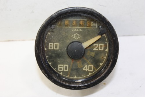 COMPTEUR DE VITESSE ED VEGLIA 80KM/H...CITROEN 2CV AZ 1954/61