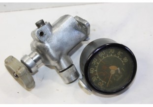 COMPTEUR DE VITESSE JAEGER 90KM/H avec MECANISME D'ESSUIE GLACE...CITROEN 2CV AZ 1954/61