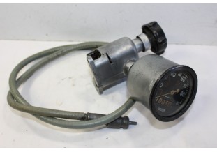 COMPTEUR DE VITESSE JAEGER 90KM/H avec MECANISME D'ESSUIE GLACE...CITROEN 2CV AZ 1952/54