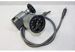 COMPTEUR DE VITESSE JAEGER 90KM/H avec MECANISME D'ESSUIE GLACE...CITROEN 2CV AZ 1952/54