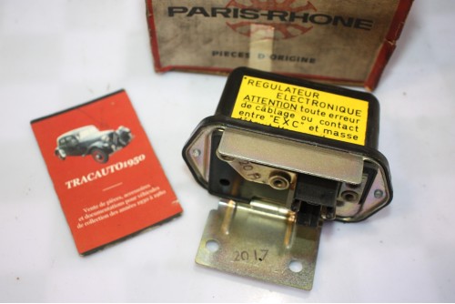 REGULATEUR 14v PARIS-RHONE YL 414 pour ALTERNATEURS type A13R...CITROEN RENAULT DIVERS voir descriptif