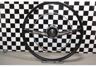 VOLANT QULLERY M576 2 BRANCHES Ø 420mm AVEC CERCLO KLAXON...PEUGEOT 404