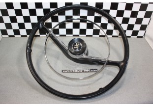 VOLANT QULLERY M576 2 BRANCHES Ø 420mm AVEC CERCLO KLAXON...PEUGEOT 404