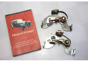 LOT DE 2 PLATEAUX ET RUPTEURS 911543 POUR ALLUMEURS RB Type GU-GA...SIMCA 8 ARONDE TRACTION 11CV 15/6