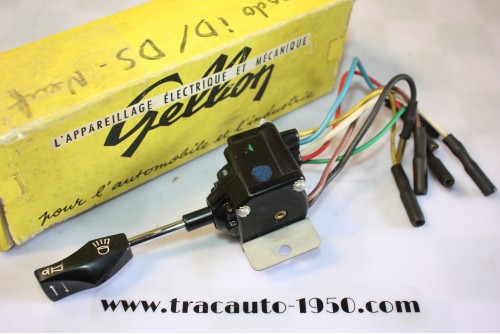 COMMODO CODE/PHARE + KLAXON GELBON 61450 7 FILS...CITROEN ID DS AMI GS voir descriptif