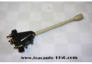 COMMODO BEIGE CODE/PHARE + KLAXON JAEGER 74625 12V...PEUGEOT 403