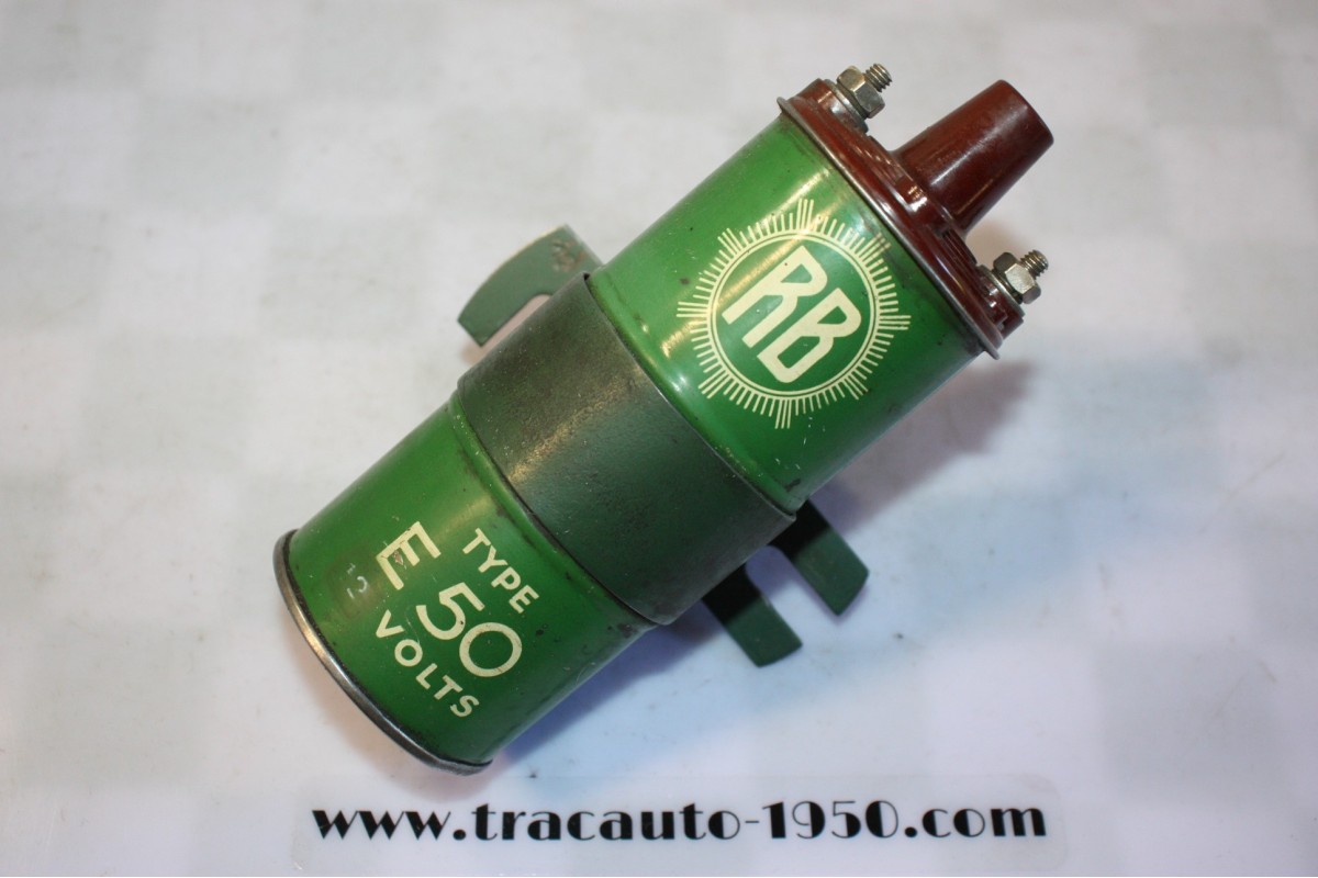BOBINE D'ALLUMAGE 12V RB Type E50...AUTOS ANCIENNES DIVERS