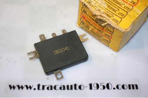 REGULATEUR 12V MOTEMTRONIC 1801041 POUR ALTERNATEURS FEMSA...MINI COOPER FORD ESCORT FIESTA