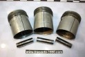 LOT DE 3 PISTONS EQUIPES MOTEUR 11 PERFO 78x100...CITROEN TRACTION 11CV H HY