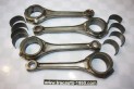 JEU DE 4 BIELLES A COUSSINETS CITROEN D121-11 MOTEUR 11 D...CITROEN TRACTION 11CV