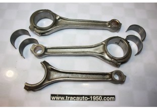 JEU DE 3 BIELLES A COUSSINETS CITROEN D121-10a MOTEUR 11 D...CITROEN TRACTION 11CV