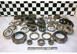 LOT DE PIECES DE PIVOT SUPERIEUR D'ESSIEU AVANT...CITROEN TRACTION 11CV