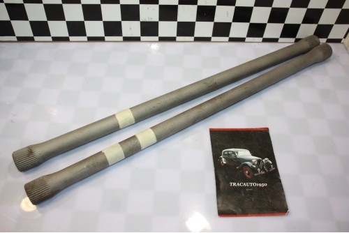 PAIRE DE BARRES DE TORSION ESSIEU AV D/G L/600mm...CITROEN TRACTION 11CV