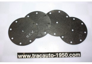 JEU DE 4 MEMBRANES DE POMPE A ESSENCE SEV MARCHAL TYPE 46...AUTOS DIVERS