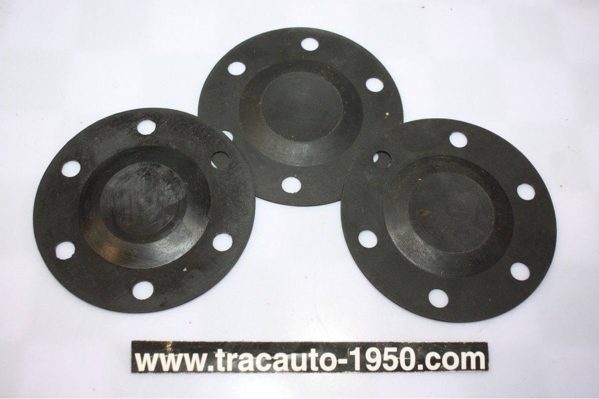 JEU DE 3 MEMBRANES DE POMPE A ESSENCE Ø100mm...AUTOS DIVERS