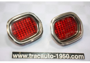 PAIRE DE CATADIOPTRES ENCASTRES AR D/G SEIMA 2014...CITROEN DS ts modèles SAUF PALLAS