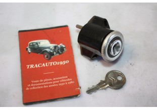 CONTACTEUR DE DEMARRAGE A CLEF SGCEM 2 BROCHES...CITROEN TRACTION  2CV