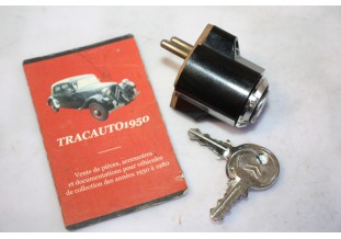 CONTACTEUR DE DEMARRAGE A CLEF SGCEM 2 BROCHES...CITROEN TRACTION  2CV
