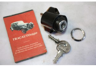 CONTACTEUR DE DEMARRAGE A CLEF SGCEM 2 BROCHES...CITROEN TRACTION  2CV