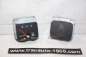 RECEPTEUR D'ESSENCE 6V ET CACHE POUR COMPTEUR ED VEGLIA...CITROEN 2CV AMI6 HY