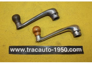 PAIRE DE MANIVELLES DE LEVE-GLACE...CITROEN TRACTION 7 11 15/6