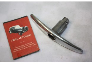 POIGNEE A CLEFS DE MALLE BOMBEE + BARILLETS...CITROEN TRACTION 11CV 15/6 ap 1952