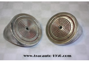 PAIRE DE MARCHES PIEDS RONDS D'AILE OU PARE CHOC AR...AUTOS TORPEDO CABRIOLET SPIDER DIVERS