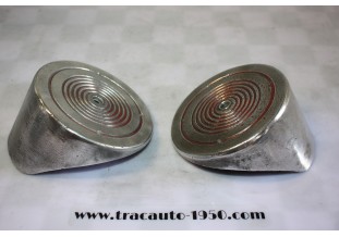 PAIRE DE MARCHES PIEDS RONDS D'AILE OU PARE CHOC AR...AUTOS TORPEDO CABRIOLET SPIDER DIVERS