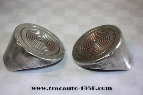PAIRE DE MARCHES PIEDS RONDS D'AILE OU PARE CHOC AR...AUTOS TORPEDO CABRIOLET SPIDER DIVERS