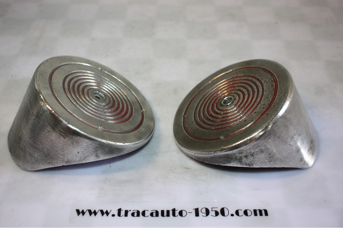 PAIRE DE MARCHES PIEDS RONDS D'AILE OU PARE CHOC AR...AUTOS TORPEDO CABRIOLET SPIDER DIVERS