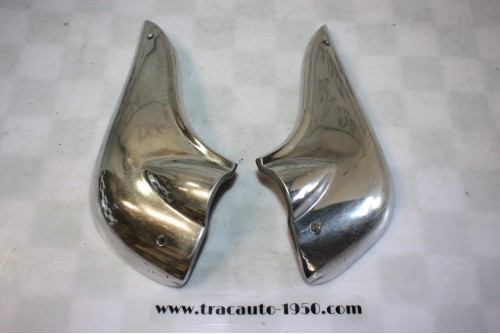 PAIRE D'ENJOLIVEURS D'AILES AV/AR ?? D/G...AUTOS ANCIENNES DIVERS