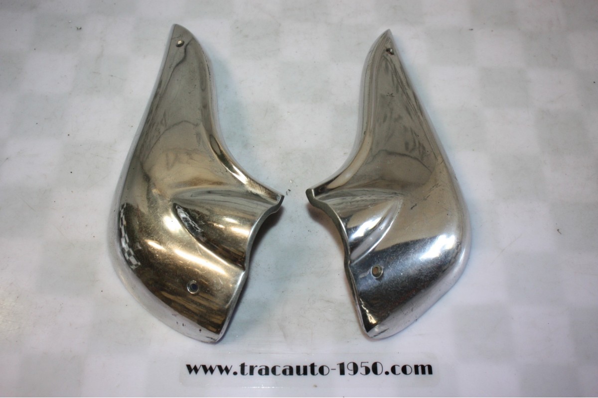 PAIRE D'ENJOLIVEURS D'AILES AV/AR ?? D/G...AUTOS ANCIENNES DIVERS