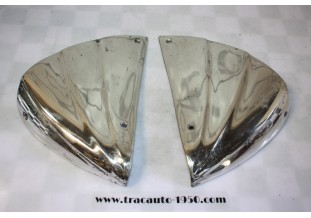 PAIRE D'ENJOLIVEURS DE SABOTS D'AILES SINTI AV D/G....CITROEN TRACTION 7 11 15/6