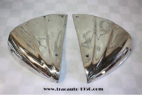 PAIRE D'ENJOLIVEURS DE SABOTS D'AILES SINTI AV D/G....CITROEN TRACTION 7 11 15/6