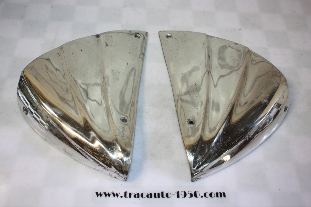 PAIRE D'ENJOLIVEURS DE SABOTS D'AILES SINTI AV D/G....CITROEN TRACTION 7 11 15/6