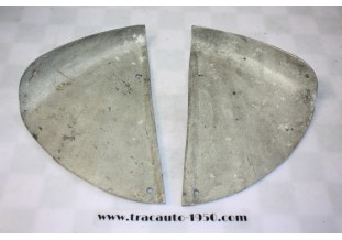 PAIRE D'ENJOLIVEURS DE SABOTS D'AILES SINTI AV D/G....CITROEN TRACTION 7 11 15/6