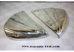 PAIRE D'ENJOLIVEURS DE SABOTS D'AILES SINTI AV D/G....CITROEN TRACTION 7 11 15/6