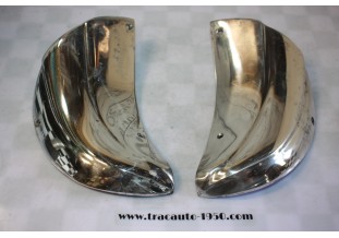 PAIRE D'ENJOLIVEURS AXO/SINTI DE SABOTS D'AILES AR D/G....CITROEN TRACTION 7 11 15/6