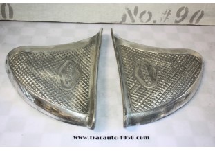 PAIRE D'ENJOLIVEURS DE SABOTS D'AILES SPEED AV D/G....CITROEN TRACTION 7 11 15/6