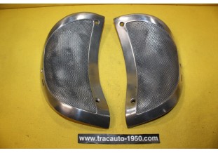 PAIRE D'ENJOLIVEURS DE SABOTS D'AILES AR D/G AXO 810...CITROEN TRACTION 7 11 15/6