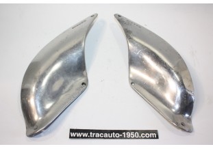 PAIRE D'ENJOLIVEURS DE SABOTS D'AILES ARRIERES D/G...CITROEN TRACTION 11CV FAMILIALE