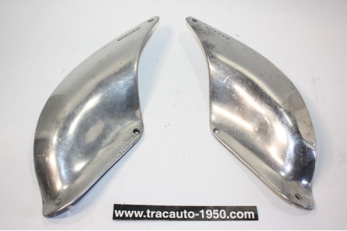 PAIRE D'ENJOLIVEURS DE SABOTS D'AILES ARRIERES D/G...CITROEN TRACTION 11CV FAMILIALE