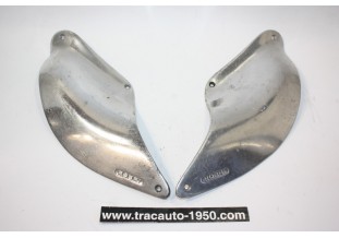 PAIRE D'ENJOLIVEURS DE SABOTS D'AILES ARRIERES D/G...CITROEN TRACTION 11CV FAMILIALE