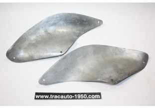 PAIRE D'ENJOLIVEURS DE SABOTS D'AILES ARRIERES D/G...CITROEN TRACTION 11CV FAMILIALE